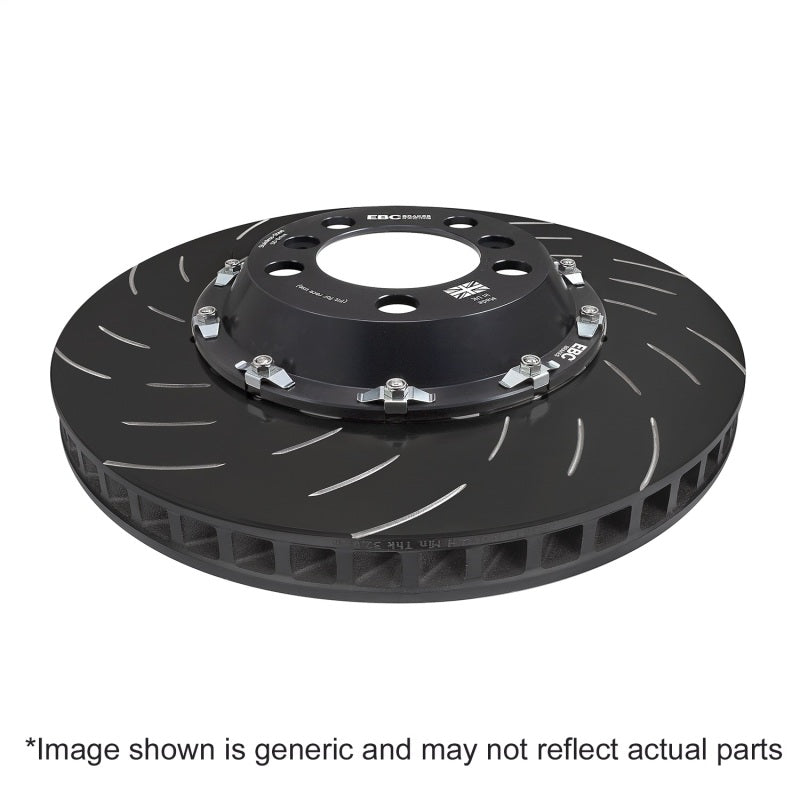 EBC Racing 07-18 Audi A6 2.0T Front 380mm 2 Pc Rotor Replacement (Pair)