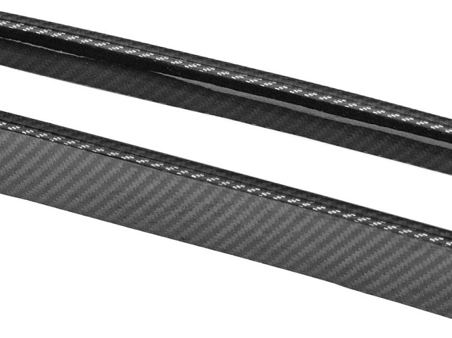 2015-2023 DODGE CHALLENGER | FACTORY STYLE CARBON FIBER HEADLIGHT TRIM COVER W/ FRONT GRILLE INSERT