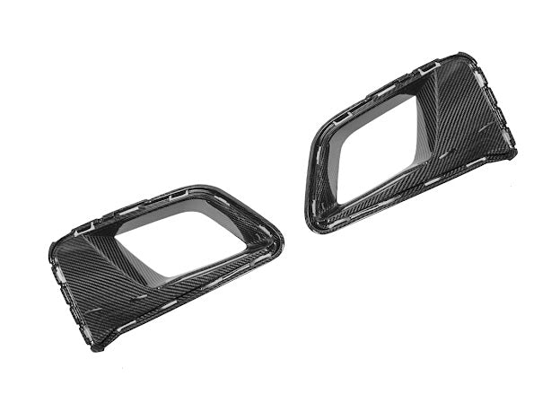 2017-UP CAMARO ZL1 1LE FRONT AIR DUCT BEZELS & CANARDS DIVE PLANES