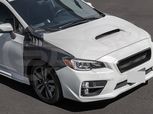 2015-2021 SUBARU WRX / STI | JDM STYLE CARBON FIBER SIDE VENTED FENDERS (PAIR)