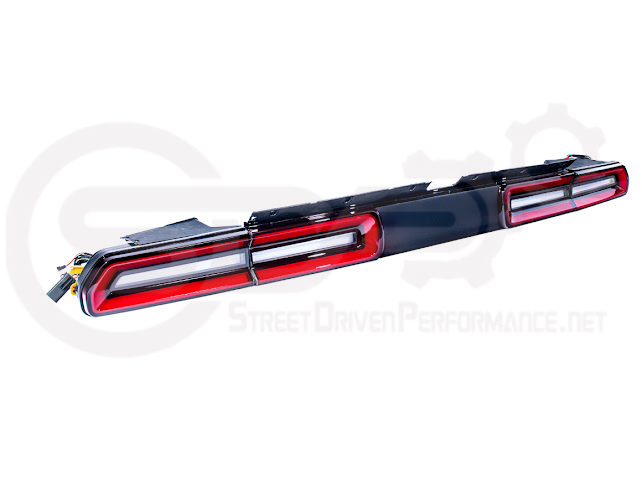 2008-2014 DODGE CHALLENGER | FACELIFTED SEQUENTIAL SIGNAL LED CLEA REAR TAILLIGHTS (PAIR)