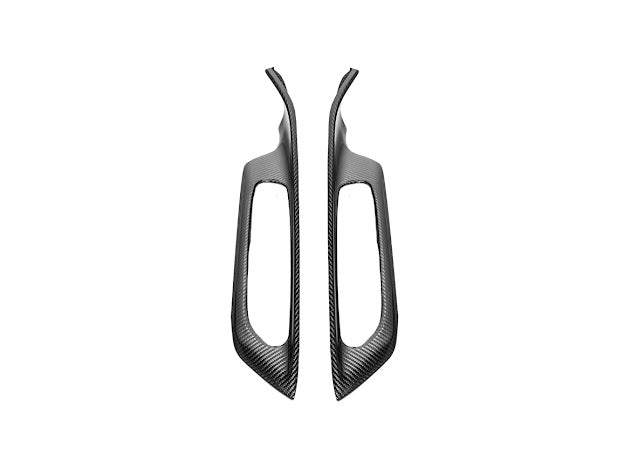 2020+ CHEVROLET CORVETTE C8 CARBON FIBER WINDOW SWITCH TRIM & PILLAR PANEL REPLACEMENT