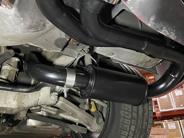 1997-2004 CORVETTE C5 MUFFLER AXLE BACK QUAD TIPS EXHAUST