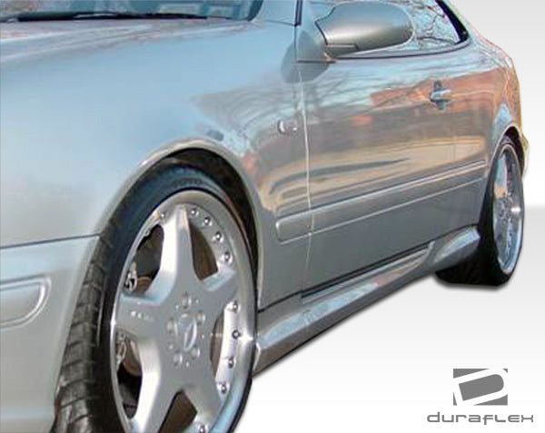 1998-2002 Mercedes CLK W208 Duraflex AMG Look Side Skirts Rocker Panels - 2 Piece
