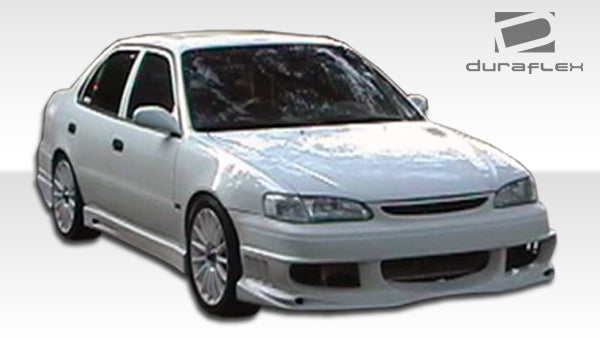1993-2002 Toyota Corolla Geo Prizm Duraflex Bomber Side Skirts Rocker Panels - 2 Piece