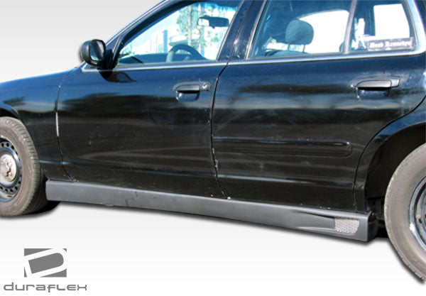 1998-2007 Ford Crown Victoria Duraflex GT Concept Side Skirts Rocker Panels - 2 Piece