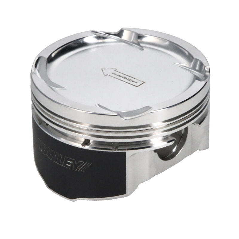 Manley 08+ Mitsubishi Evo X (4B11T) 94mm Stroker 86.5mm +0.5mm Bore 9.0:1 Dish Piston Set with Rings