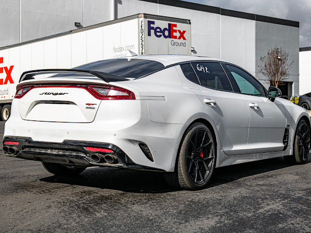 2018-Up Kia Stinger Scorpion GT Style GLOSSY BLACK Rear Trunk Lid Wing Spoiler