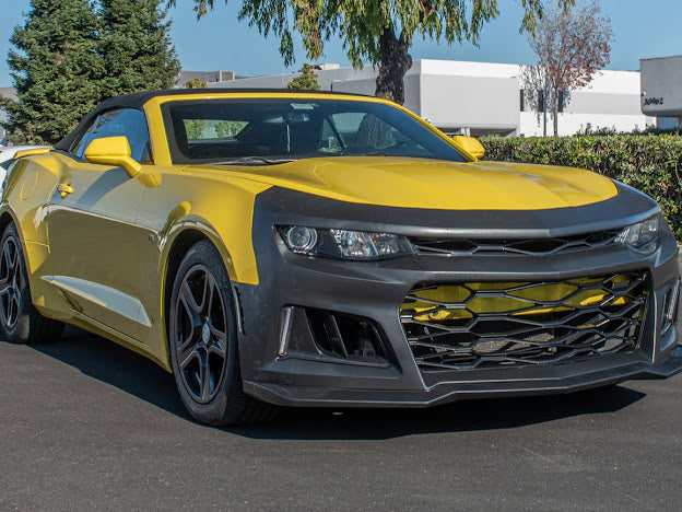 2016-2018 CAMARO LT LS RS SS | ZL1 CONVERSION FRONT BUMPER KIT WITH DRL LIGHT
