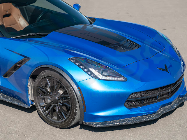2014-19 CHERVOLET CORVETTE C7 Z06 | FRONT FENDER & REAR QUARTER PANEL EXTENSION (PAIR)