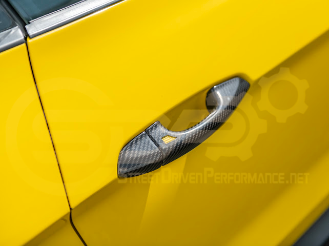 2015-2023 FORD MUSTANG S550 | CARBON FIBER OUTER DOOR HANDLE COVER SET PAIR