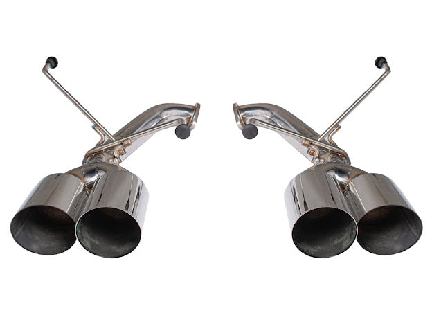 2022-UP SUBARU WRX | AXLE BACK MUFFLER DELETE DOUBLE WALL 4" QUAD TIPS EXHAUST (CHROME OR BURNT BLUE TIPS)