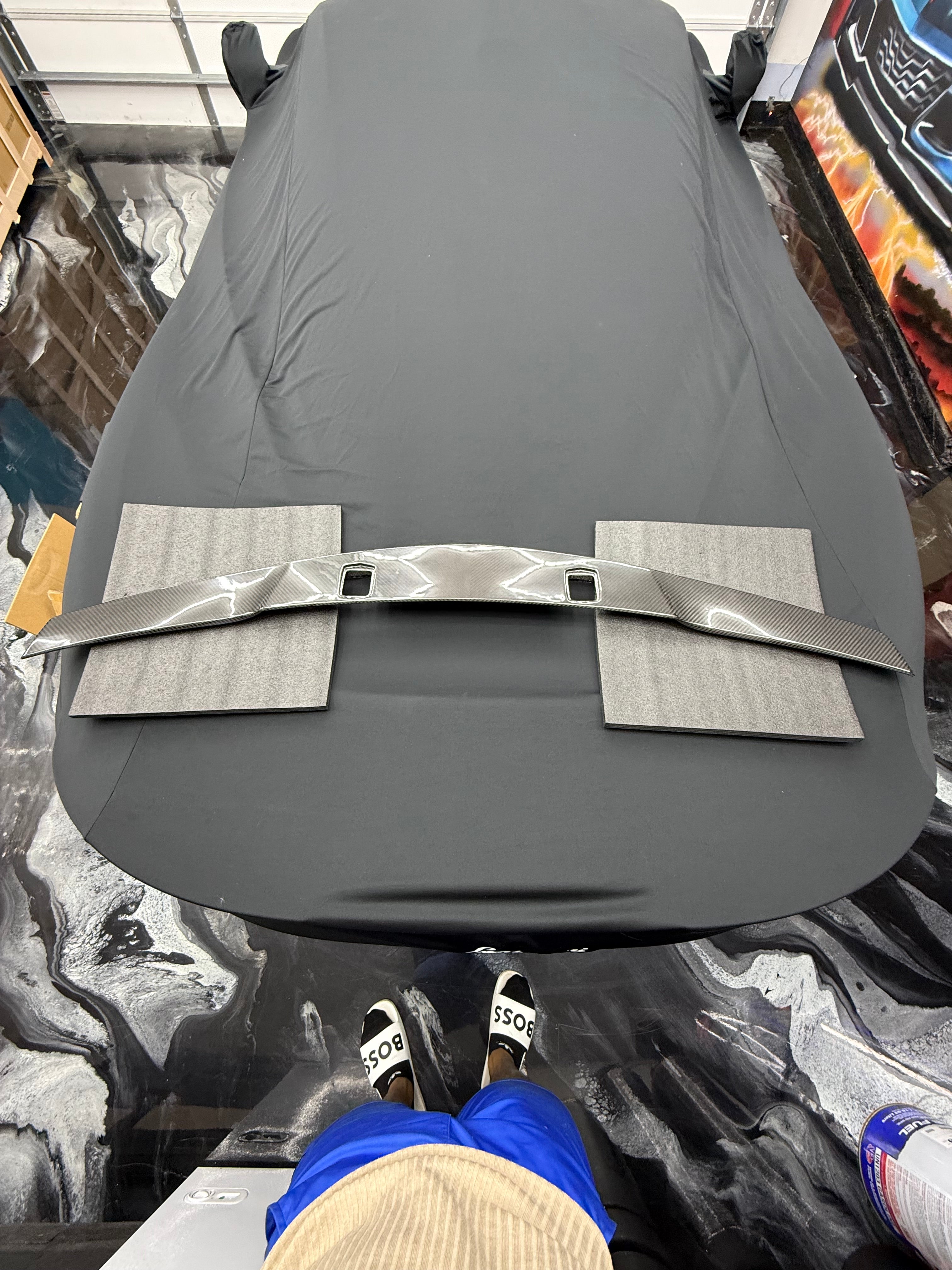 *BRAND NEW OPEN BOX / DISCOUNTED* 2019 CHEVROLET CORVETTE C7 ZR1 | CARBON FIBER REAR LID BASE SPOILER WING