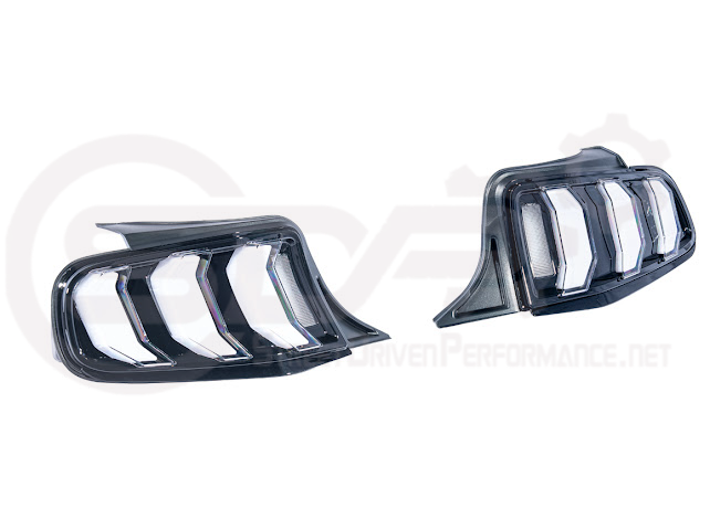 2010-2014 FORD MUSTANG S197 | S550 EURO STYLE SEQUENTIAL SIGNAL LED REAR TAILLIGHTS PAIR
