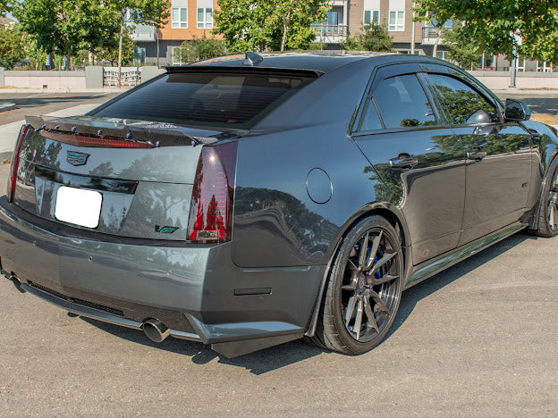 2009-14 CADILLAC CTS-V V2 |CARBON FIBER SPLASH GUARDS / MUD FLAPS