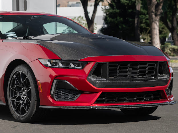 2024-UP MUSTANG S650 | GT500 PACKAGE FRONT VENTED HOOD