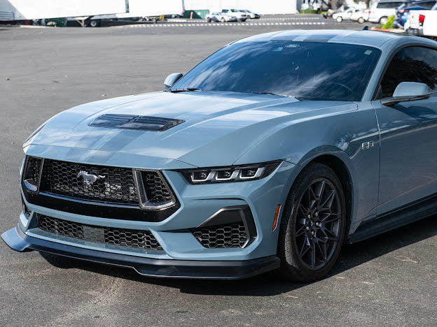 2024-UP FORD MUSTANG S650 | CARBON FIBER FRONT UPPER HOOD VENT INSERT