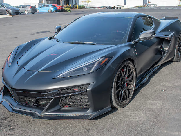 2020+ CHEVROLET CORVETTE C8 Z06 | FRONT RADIATOR MESH GRILLE INSERT GUARD SET