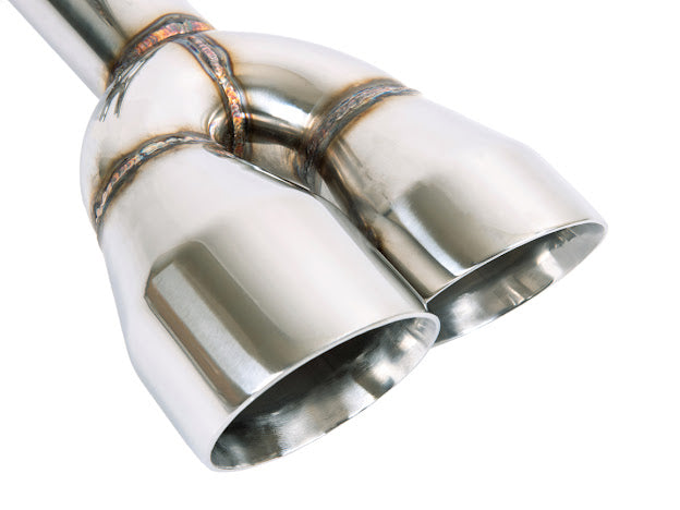 2015-2021 SUBARU WRX STI | MUFFLER DELETE QUAD TIPS CAT-BACK EXHAUST WITH CHROME TIPS