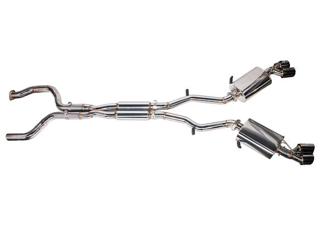 2016-PRESENT CHEVROLET CAMARO V8 COUPE QUAD TIPS CAT BACK EXHAUST