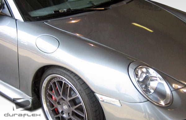 1999-2004 Porsche 911 Carrera 996 997 Duraflex GT-3 RS Front End Conversion Kit - 4 Piece
