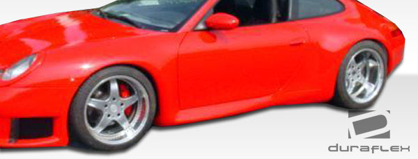 1999-2001 Porsche 911 Carrera 996 C2 C4 Duraflex GT3-R Look Wide Body Kit - 9 Piece