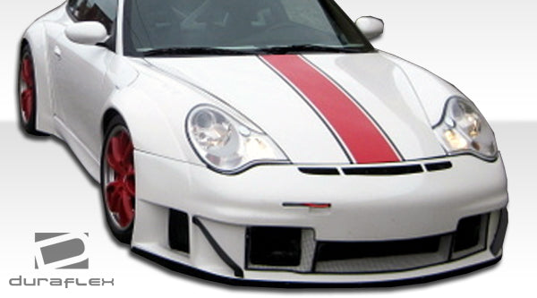 2002-2004 Porsche 911 Carrera 996 C2 C4 Duraflex GT3 RSR Look Wide Body Side Skirts Rocker Panels - 2 Piece (S)