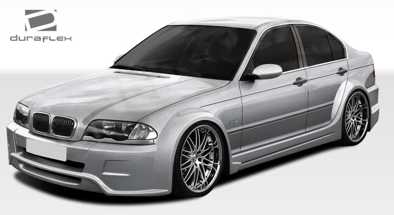 1984-1991 BMW 3 Series E30 2DR Duraflex M-Tech Side Skirts Rocker Panels - 2 Piece