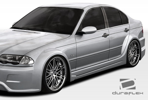 1999-2005 BMW 3 Series E46 4DR Duraflex I-Design Wide Body Kit - 8 Piece