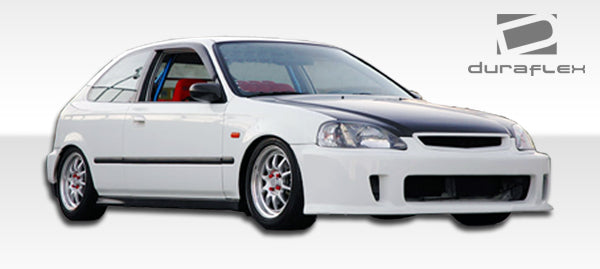 1999-2000 Honda Civic Duraflex Winner Front Bumper Cover - 1 Piece