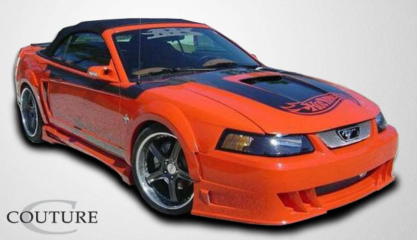 1999-2004 Ford Mustang Couture Polyurethane Demon Front Fender Flares - 2 Piece