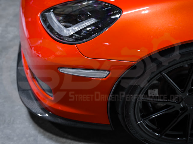 2005-2013 Chevrolet Corvette C6 | Amber Light LED Side Fender Markers Pair (Front and / or Rear) {Clear, Amber, Red, or Smoke Lenses}