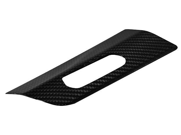 2020+ CHEVROLET CORVETTE C8 CARBON FIBER ROOF READING LIGHT CONTROL PANEL TRIM COVER