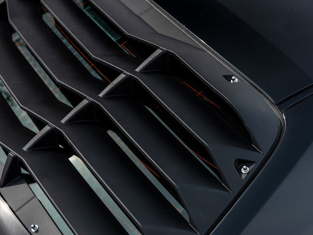 2008+ DODGE CHALLENGER REAR WINDOW LOUVER SUN SHADE COVER