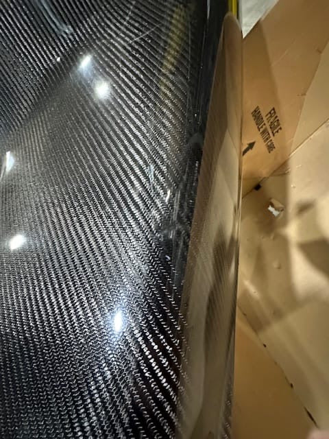 *BLEMISHED/DISCOUNTED*2005-2013 Chevrolet Corvette C6 Carbon Creations ZR2 Front Fenders - 2 Piece