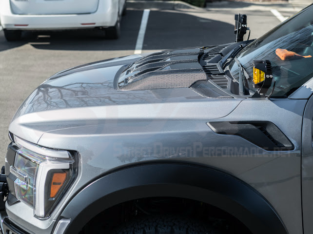 2021-UP FORD F-150 RAPTOR CARBON FIBER FRONT HOOD