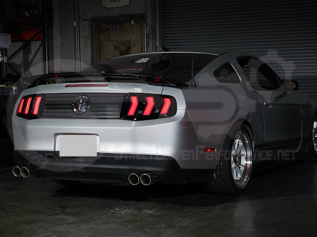 2010-2014 FORD MUSTANG | S650 EURO STYLE SEQUENTIAL SIGNAL LED REAR TAILLIGHTS PAIR