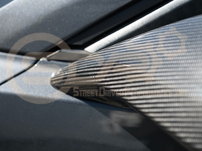 2010-2015 CHEVROLET CAMARO CARBON FIBER MIRROR COVER CAP PAIR