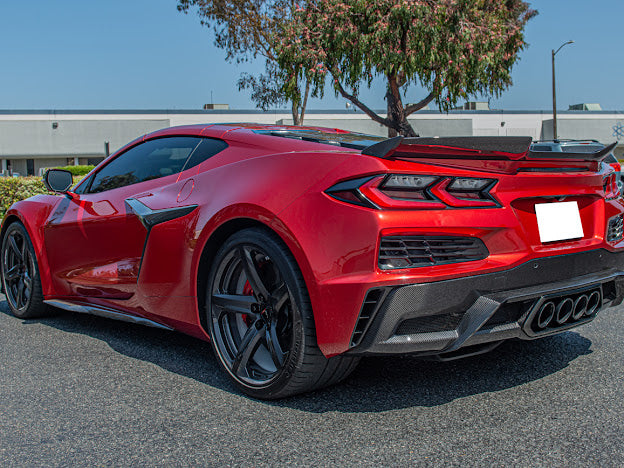2020+ CHEVROLET CORVETTE C8 Z06 |REAR DIFFUSER SIDE VENT COVER PAIR