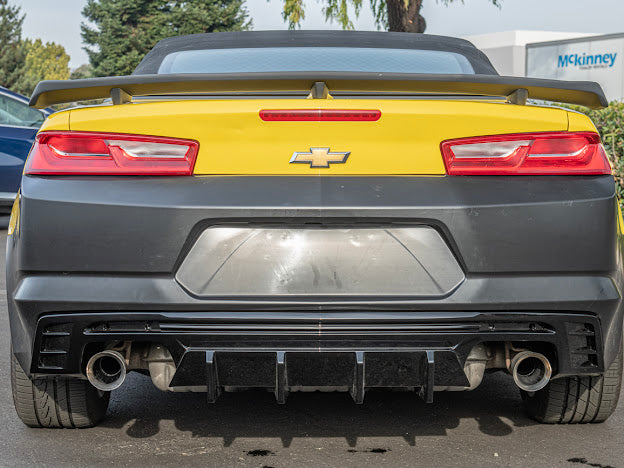 2016-Up 6th Gen Camaro - "ZL1 Performance Package" Rear Trunk Wing Wickerbill Spoiler - for all models