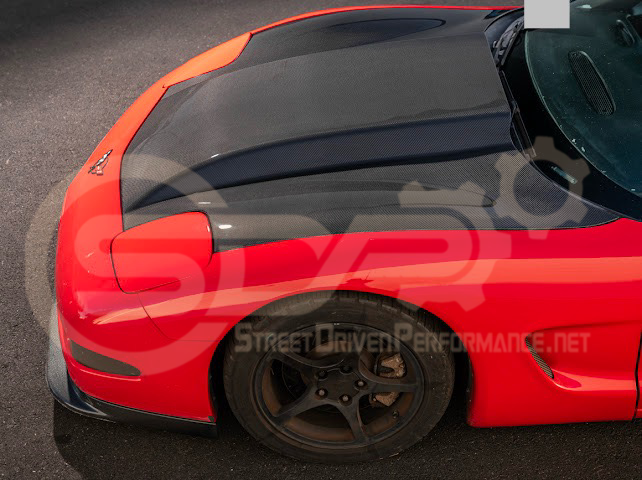 1997-2004 CHEVROLET CORVETTE C5 CARBON FIBER FRONT COWL HOOD