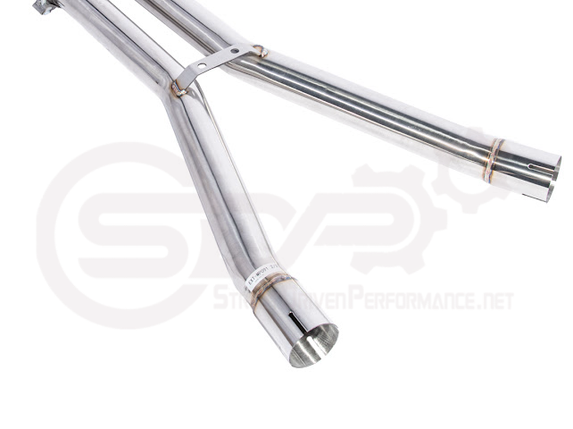 2005-2008 CHEVROLET CORVETTE C6 6.0L 6.2L | T-304 STAINLESS STEEL 2.5 IN X PIPE