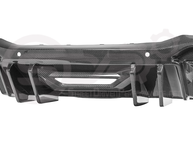 2024+ FORD MUSTANG S650 |  VERSION 2 PACKAGE REAR BUMPER DIFFUSER