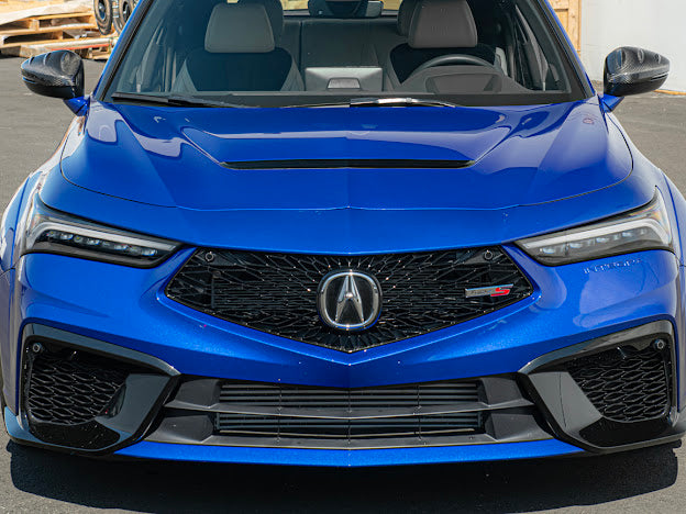 2023+ Acura Integra & 2022+ Honda Civic | JDM Mugen Style CARBON FIBER Side Mirror Covers Cap Replacement Clip-On (Pair)