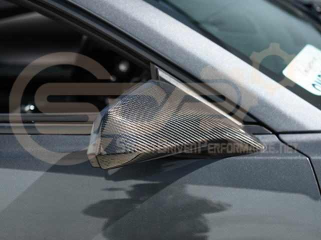 2010-2015 CHEVROLET CAMARO CARBON FIBER MIRROR COVER CAP PAIR