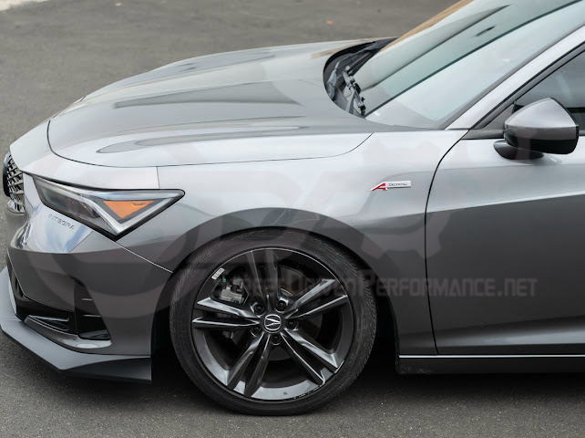 2023-Up Acura Integra DE4 | Performance Front Bumper Splitter Lip Ground Effects