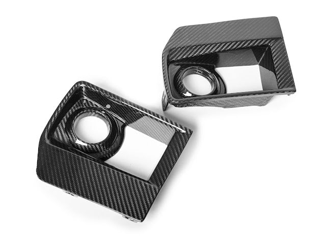 2009-2015 CTS-V V2 - Carbon Fiber Fog Light Bezels / Covers