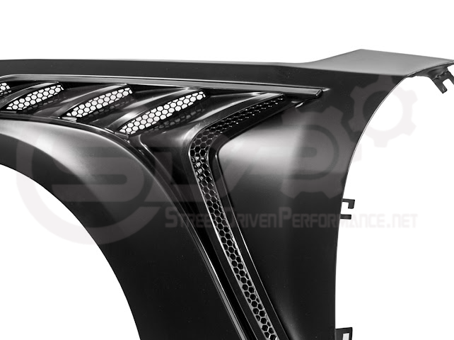 2024-UP FORD MUSTANG S650 | GTD STYLE FRONT SIDE VENTED FENDERS