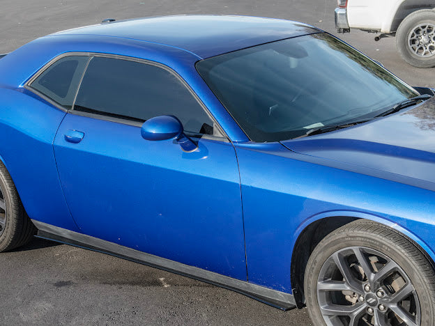 2015-UP DODGE CHALLENGER SIDE SKIRTS EXTENSION ROCKER PANEL GROUND EFFECTS