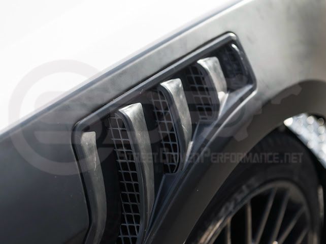 2018-2023 Ford Mustang S550 | GTD Style Primed Black Front Side Vented Fenders